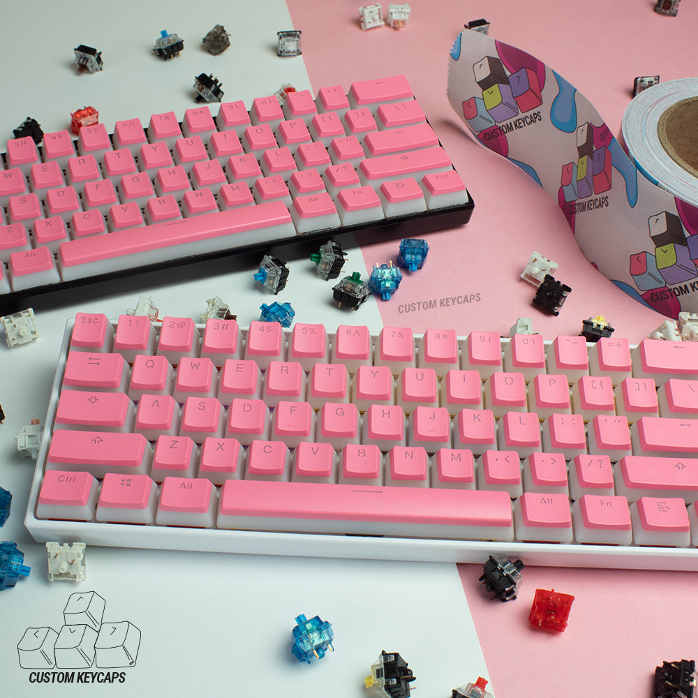 Light Pink Pudding Keycaps