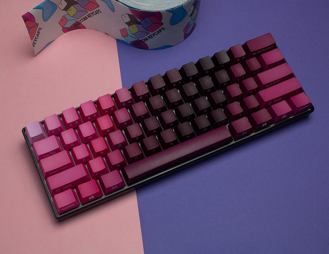 Ardite Fade PBT Keycaps – Custom Keycaps UK