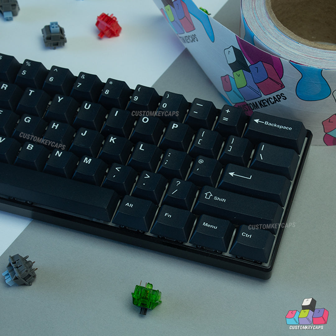 ISOUK // Black Keycaps