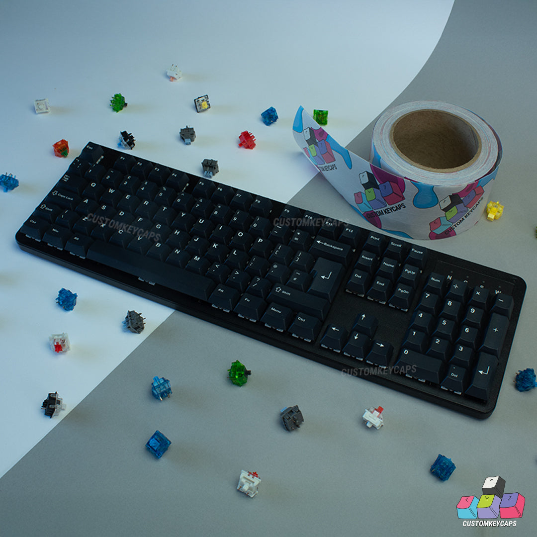 ISOUK // Black Keycaps
