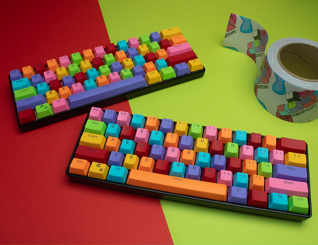 Custom Color Keycaps Colour Scatter PBT Keycaps – Custom Keycaps UK