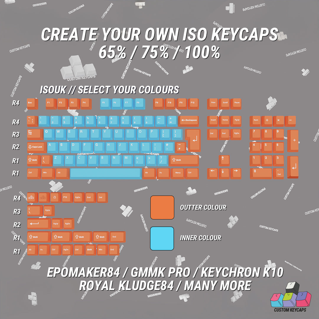 ISOUK // Create Your Own – Custom Keycaps UK