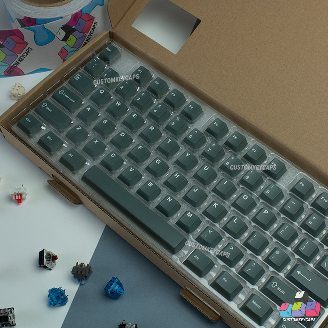 ISOUK // Dark Grey Keycaps