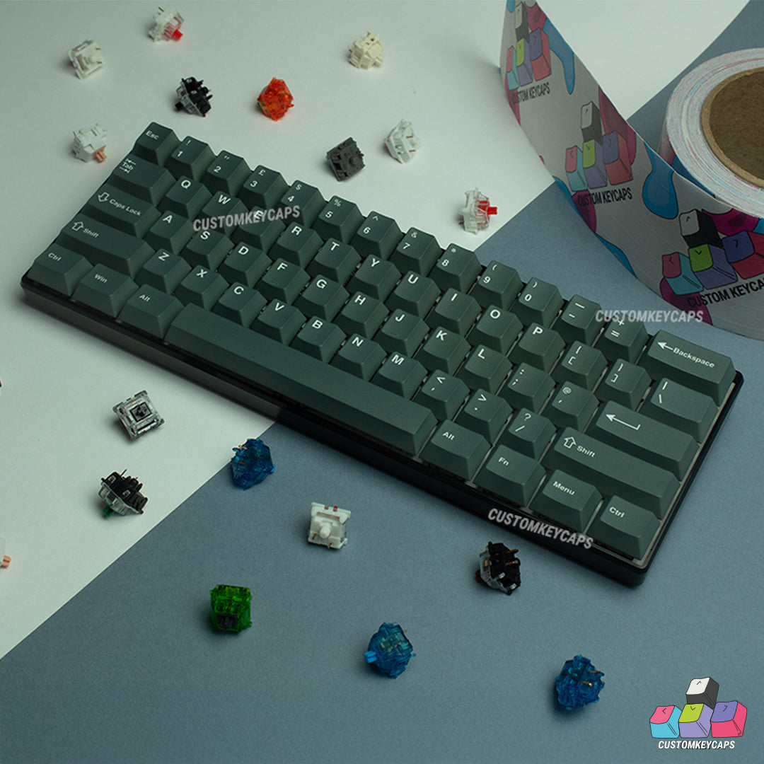 ISOUK // Dark Grey Keycaps