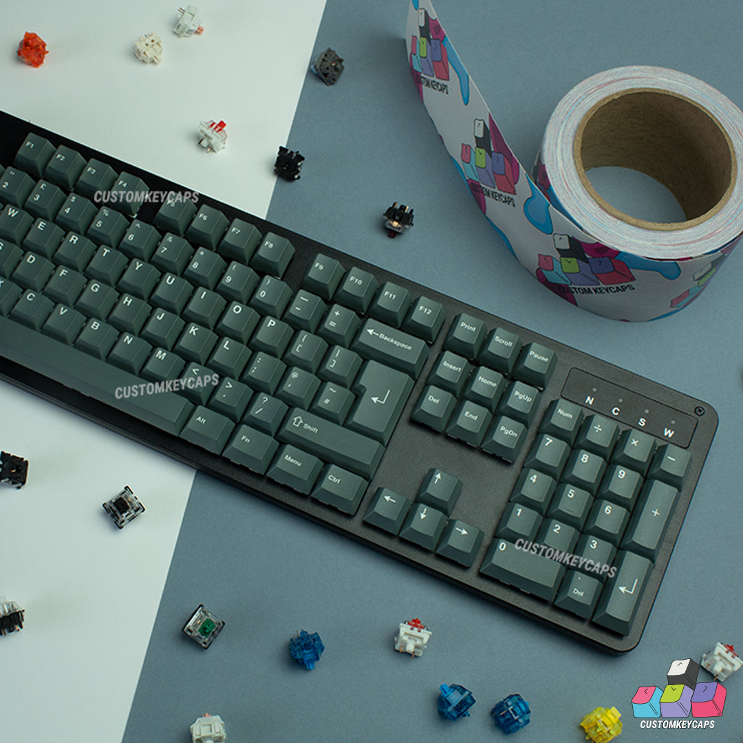 ISOUK // Dark Grey Keycaps