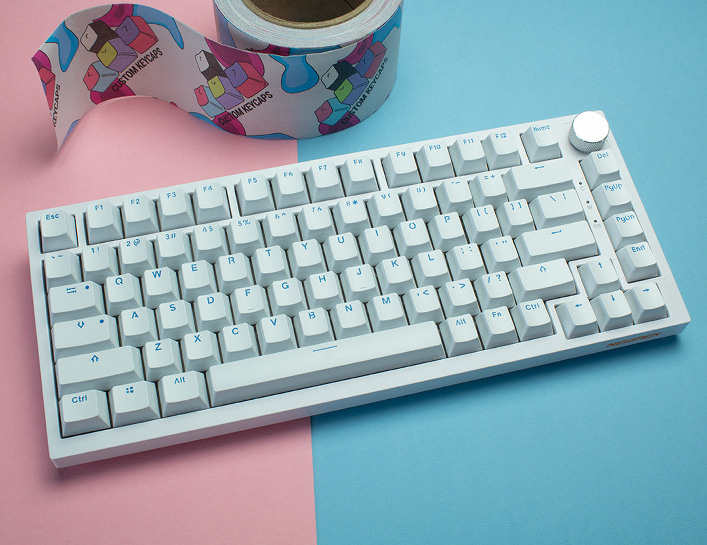 KL White - Blue Legends PBT Keycaps – Custom Keycaps UK