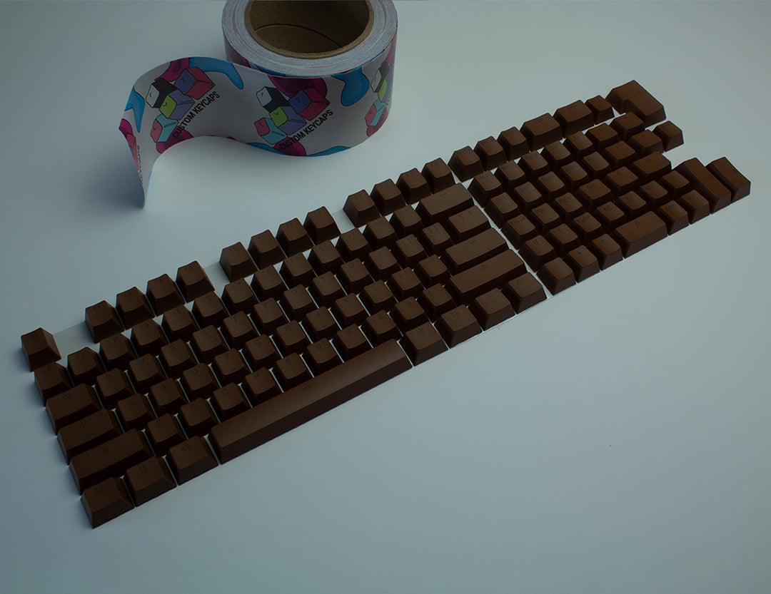 LK Dark Brown PBT Keycaps