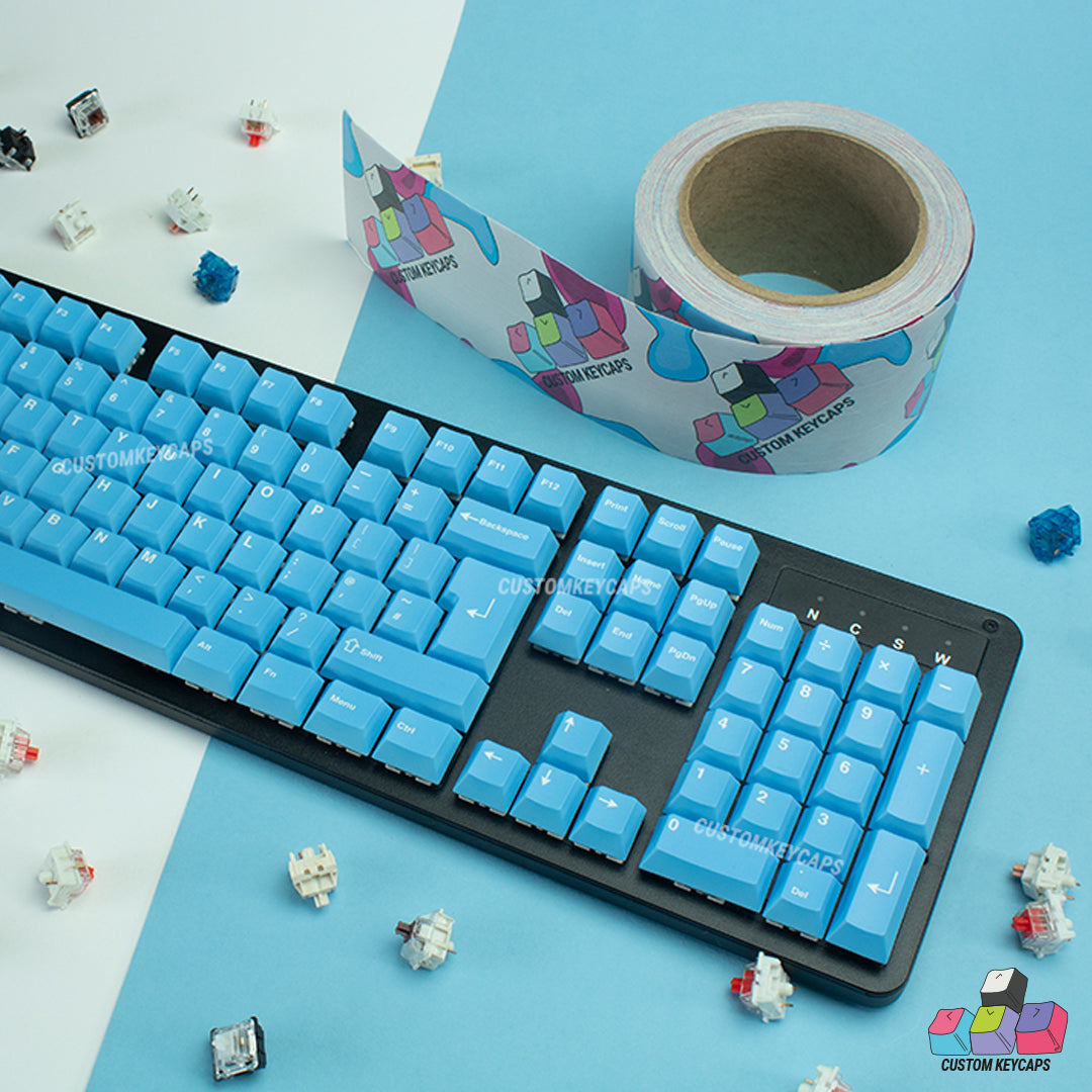 ISOUK // Blue Keycaps