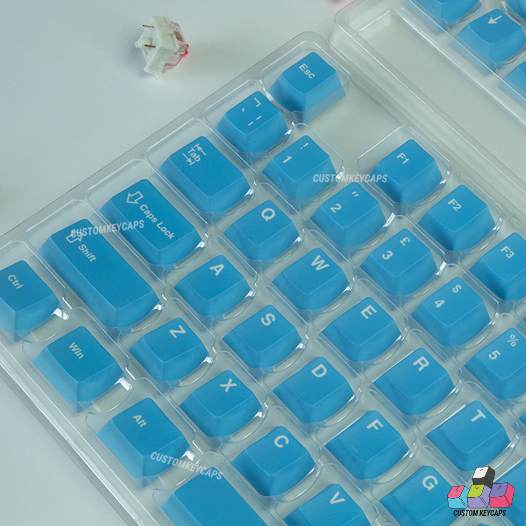 ISOUK // Blue Keycaps