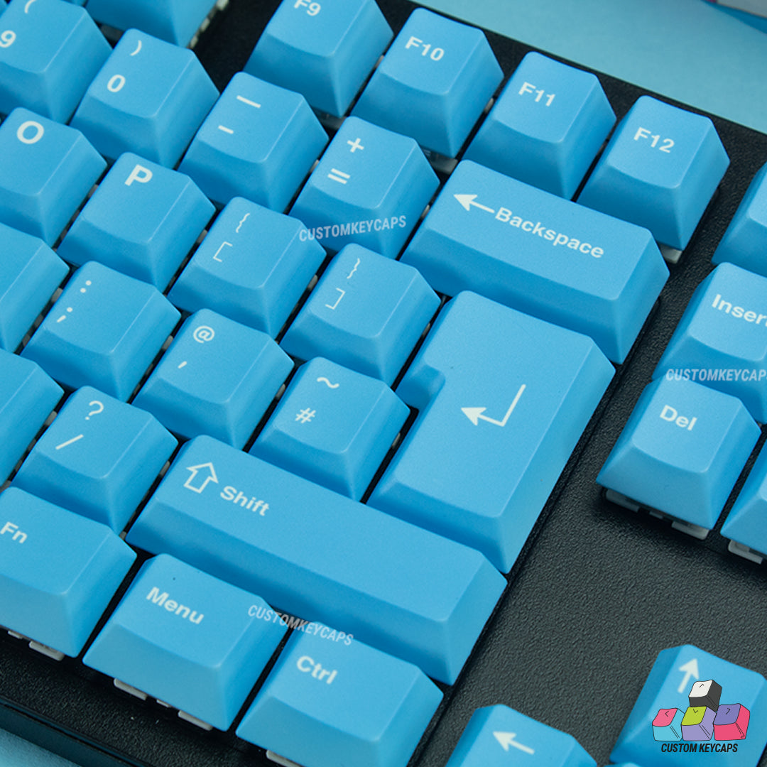 ISOUK // Blue Keycaps