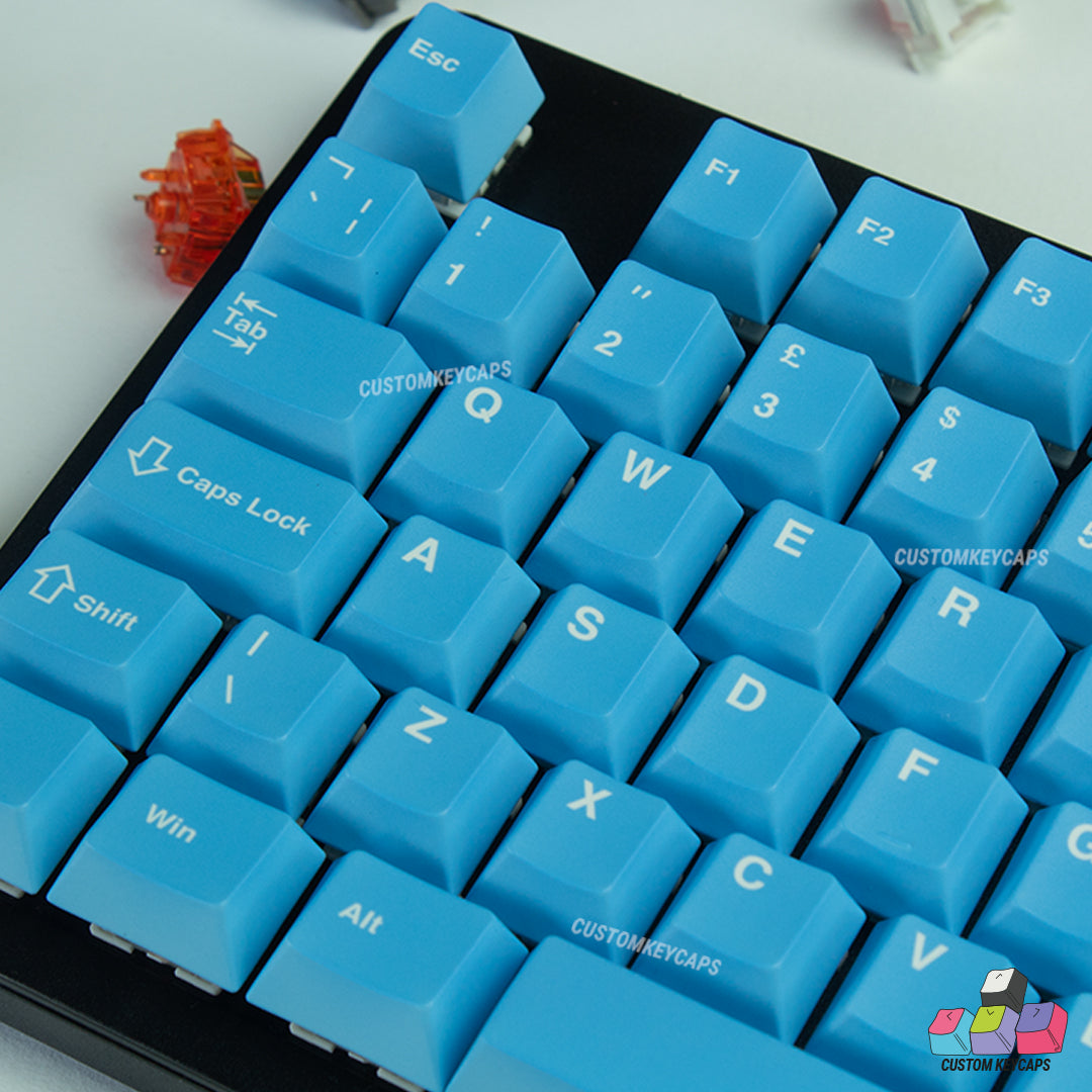 ISOUK // Blue Keycaps – Custom Keycaps UK