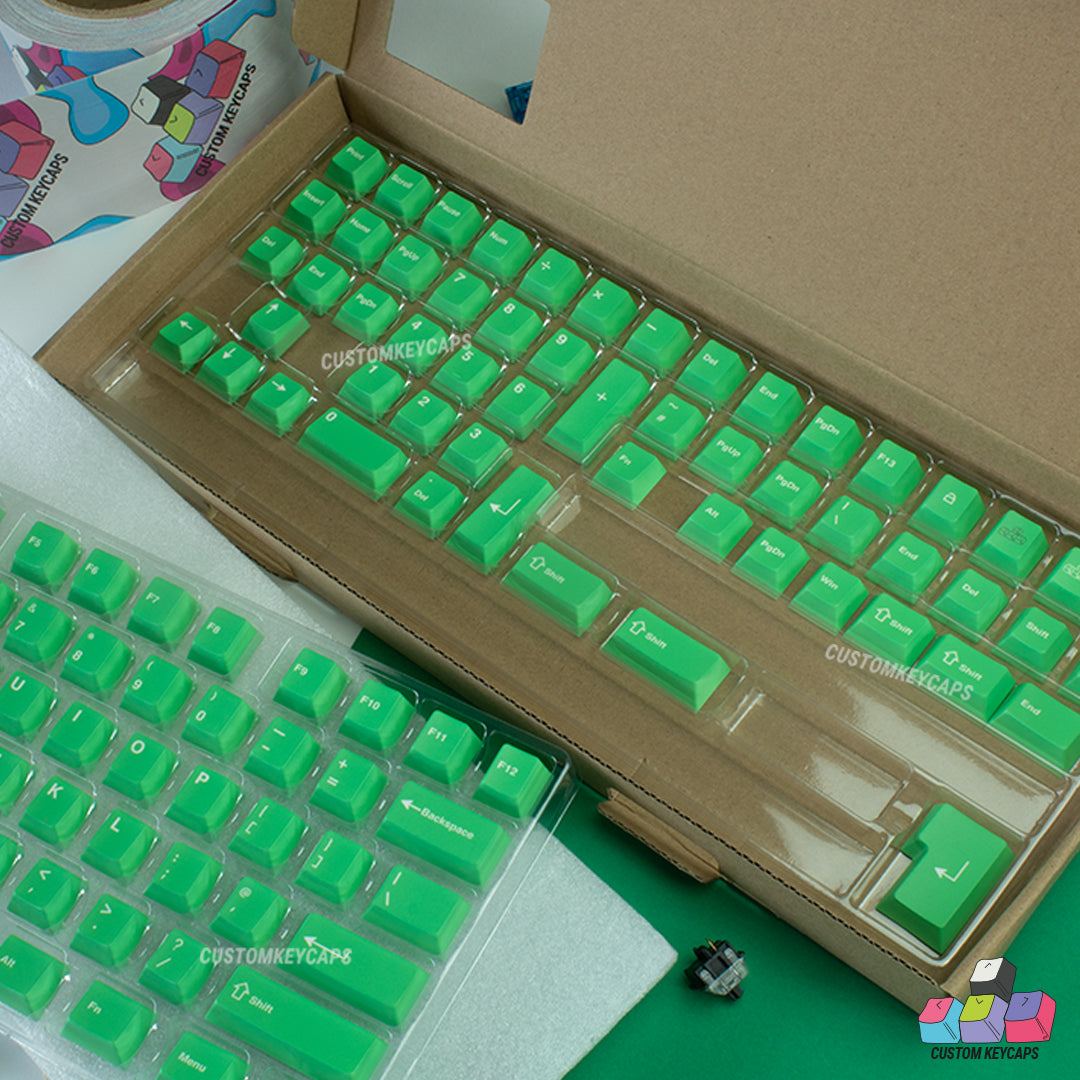 ISOUK // Green Keycaps