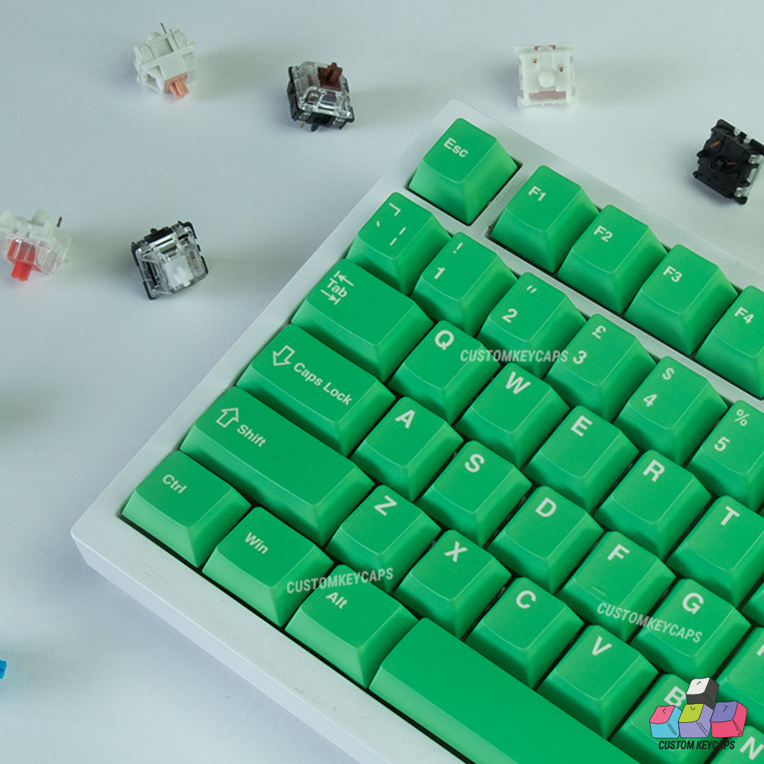 ISOUK // Green Keycaps