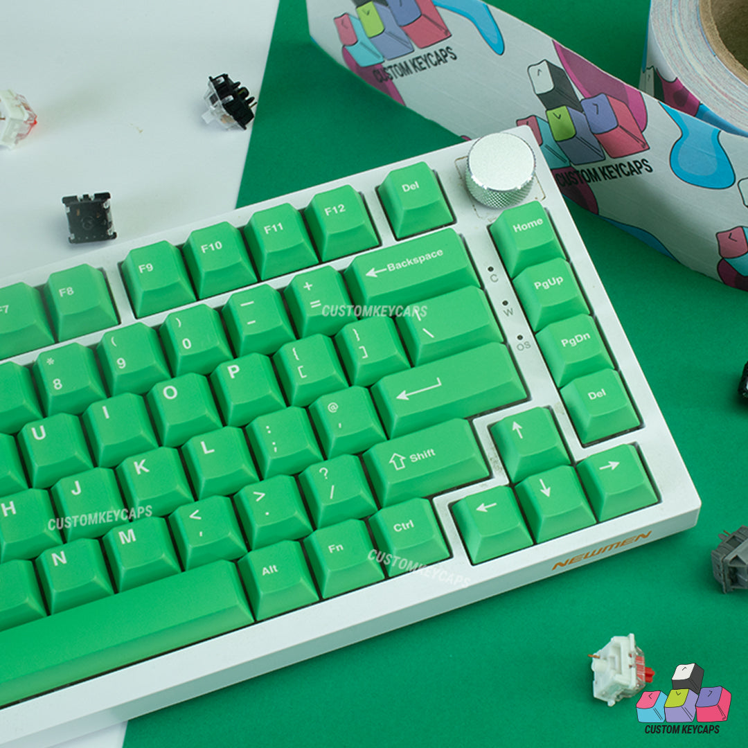 ISOUK // Green Keycaps