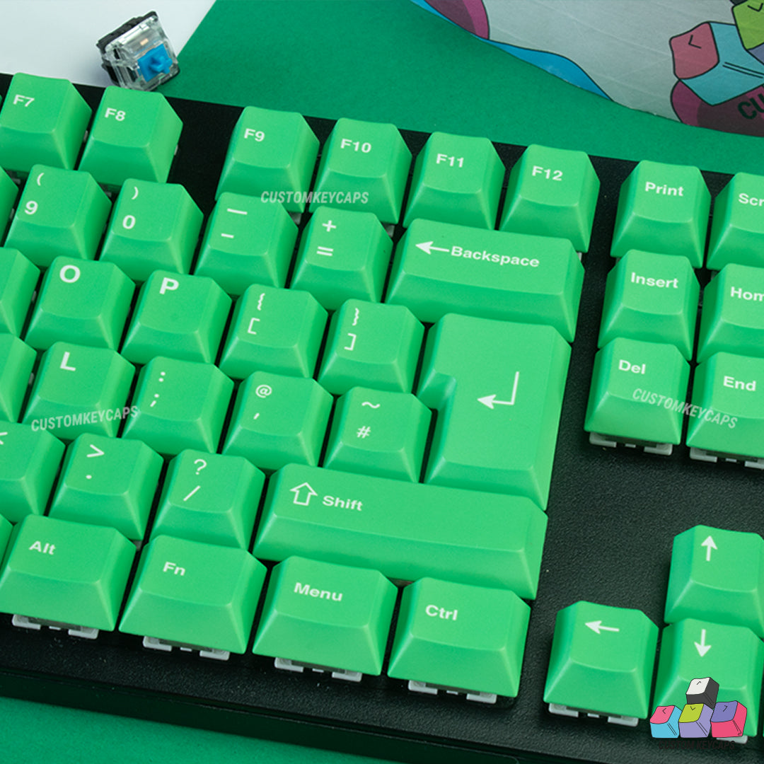 ISOUK // Green Keycaps