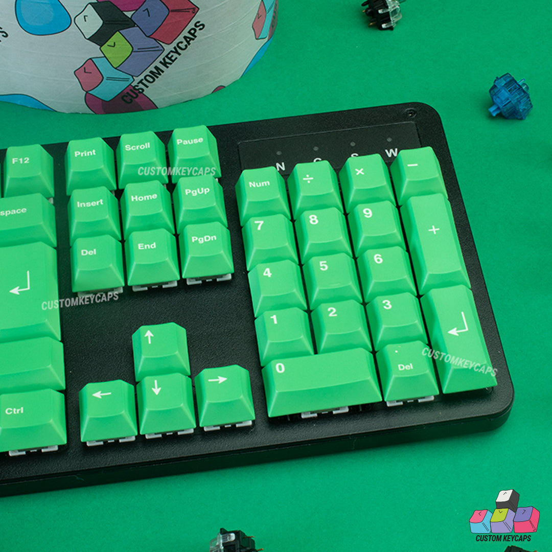 ISOUK // Green Keycaps