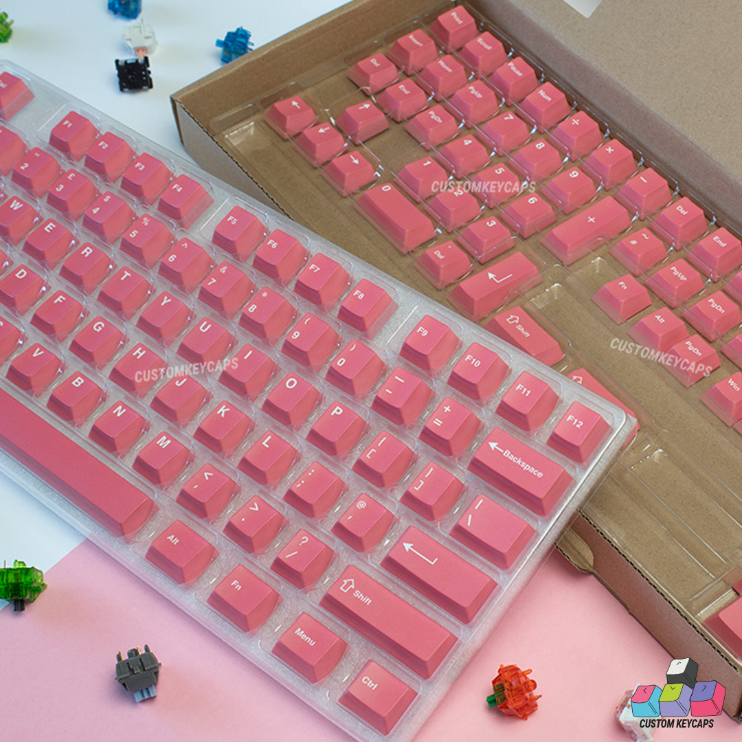 ISOUK // Pink Keycaps