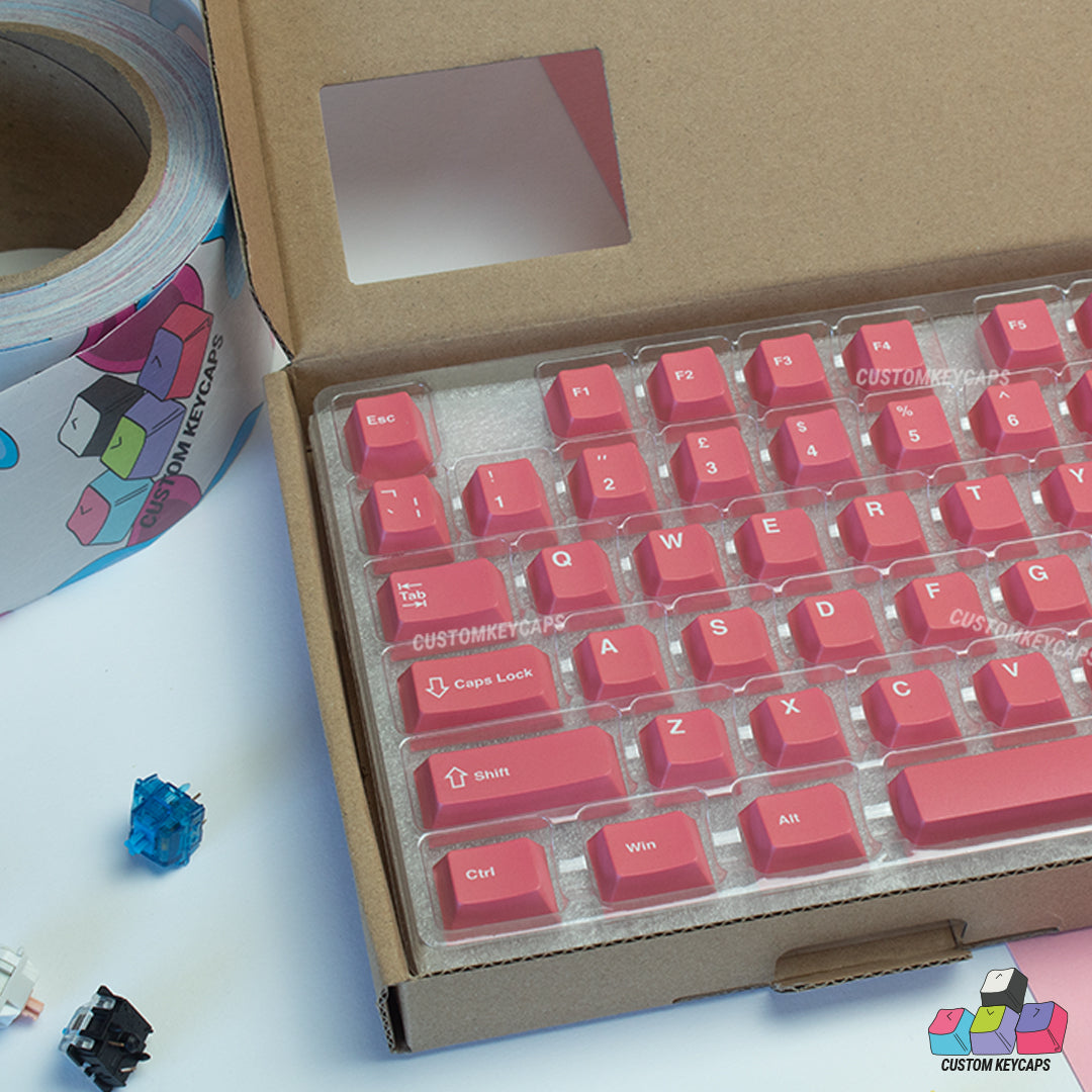 ISOUK // Pink Keycaps