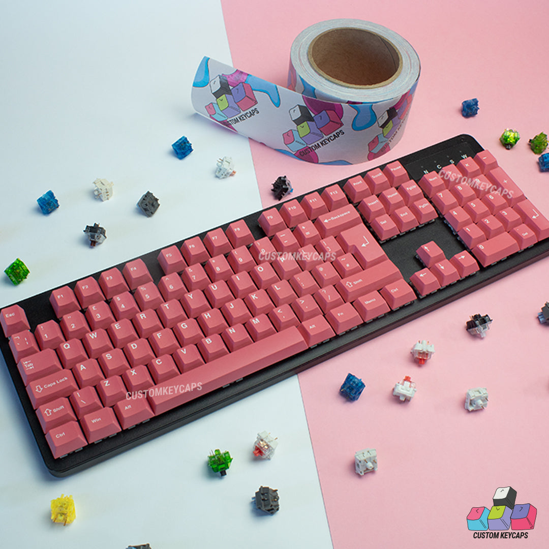 ISOUK // Pink Keycaps
