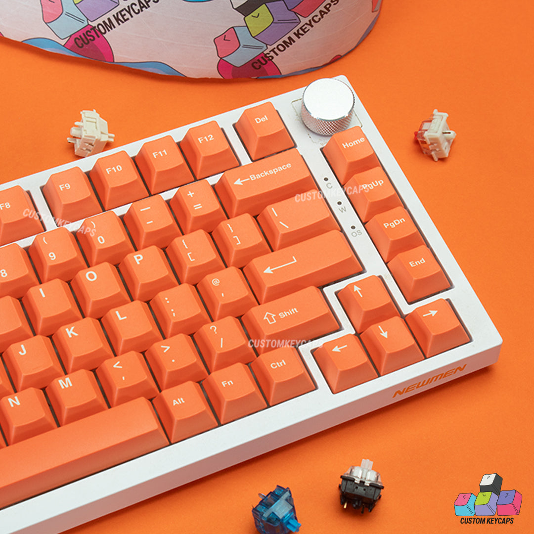 ISOUK // Orange Keycaps