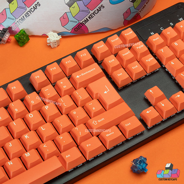 ISOUK // Orange Keycaps