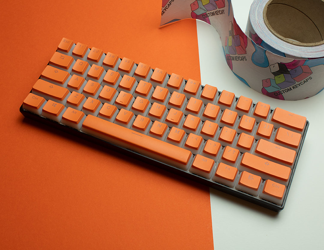 Orange Pudding ISO PBT Keycaps