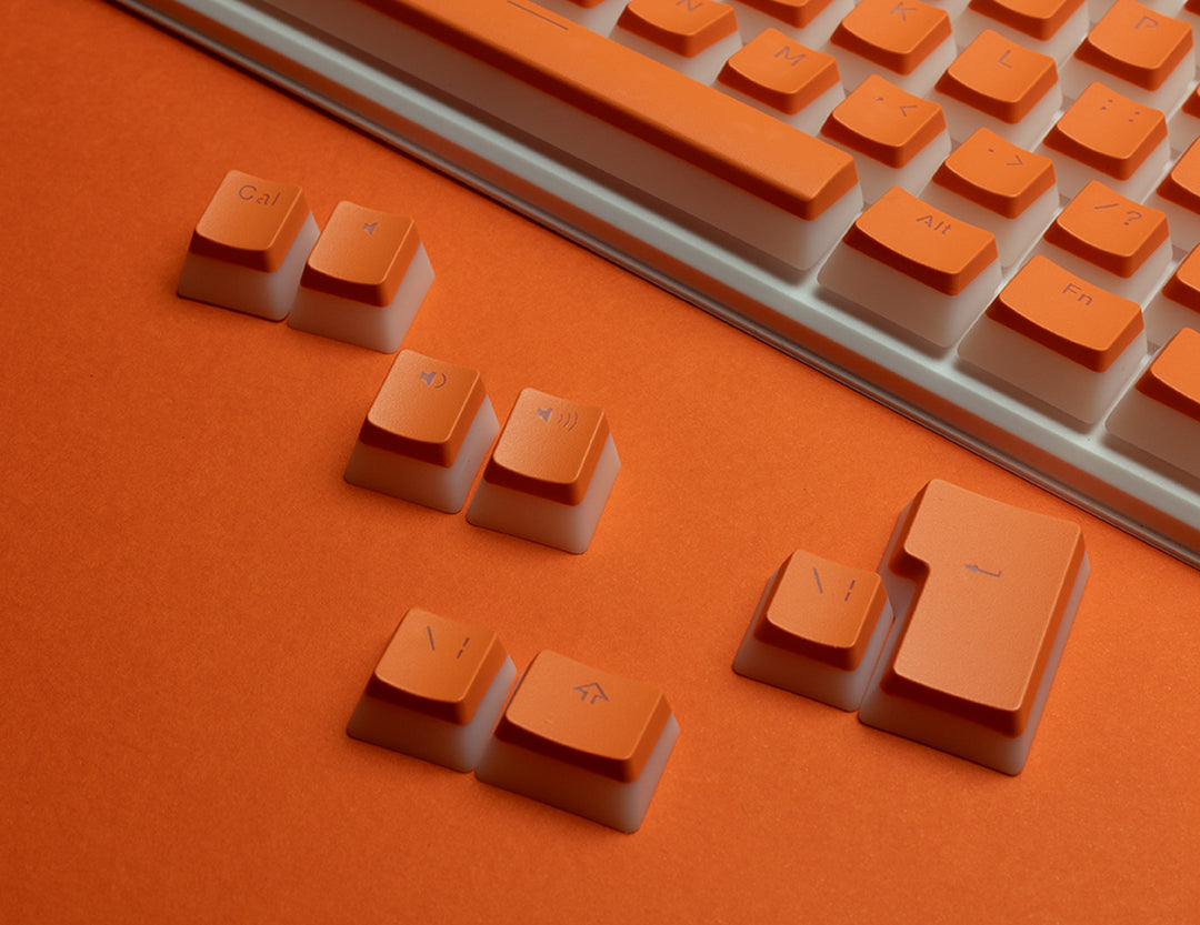 Orange Pudding ISO PBT Keycaps