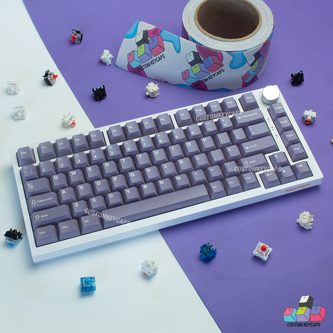 ISOUK // Purple Keycaps