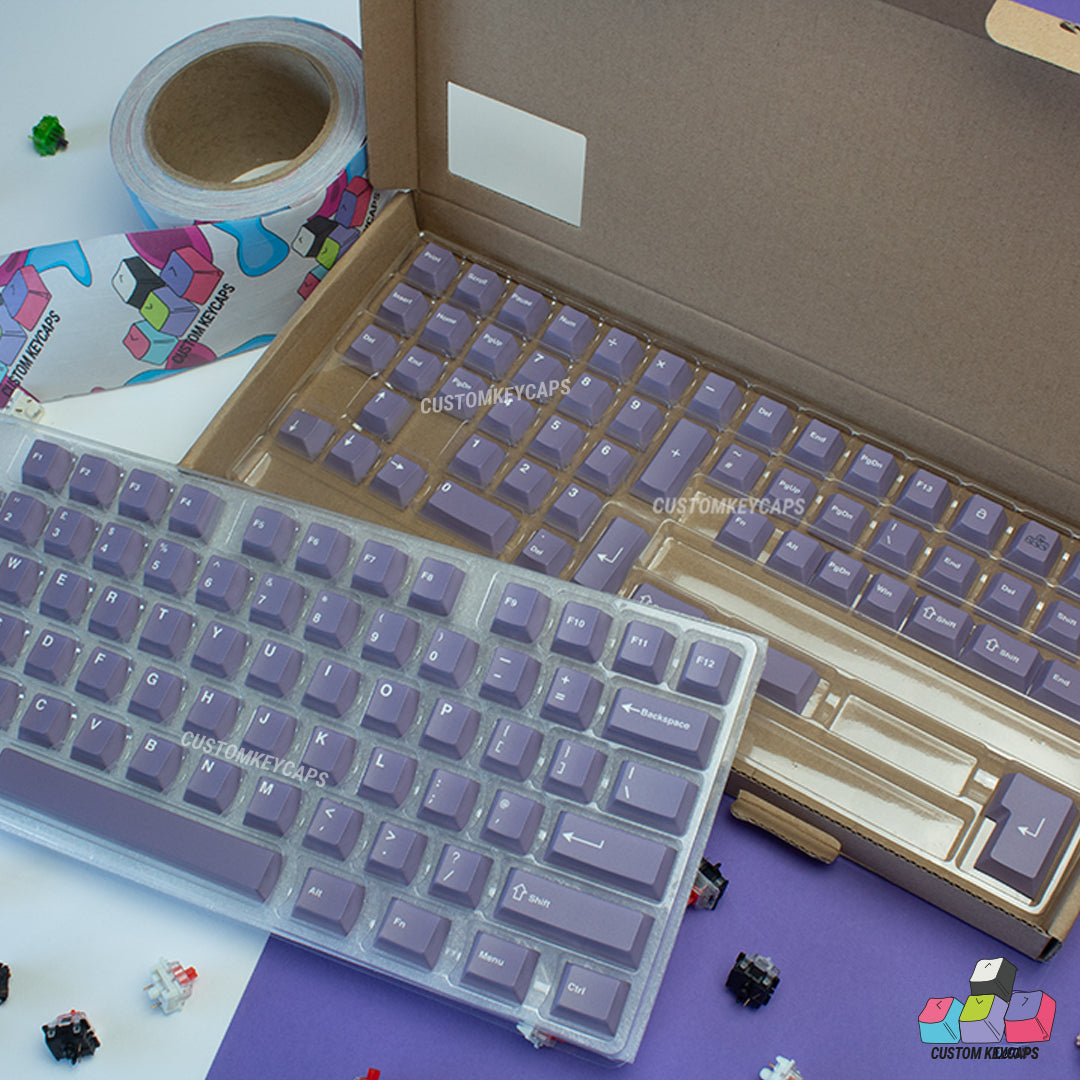 ISOUK // Purple Keycaps