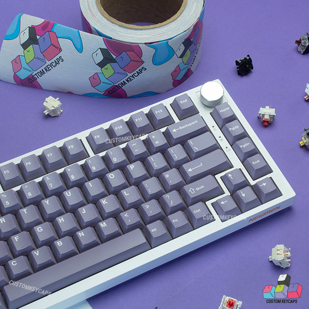 ISOUK // Purple Keycaps