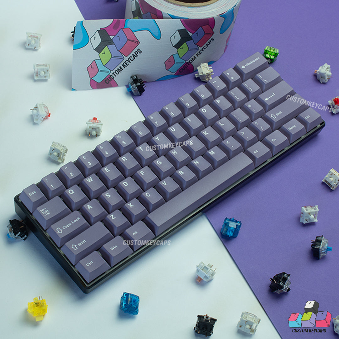 ISOUK // Purple Keycaps