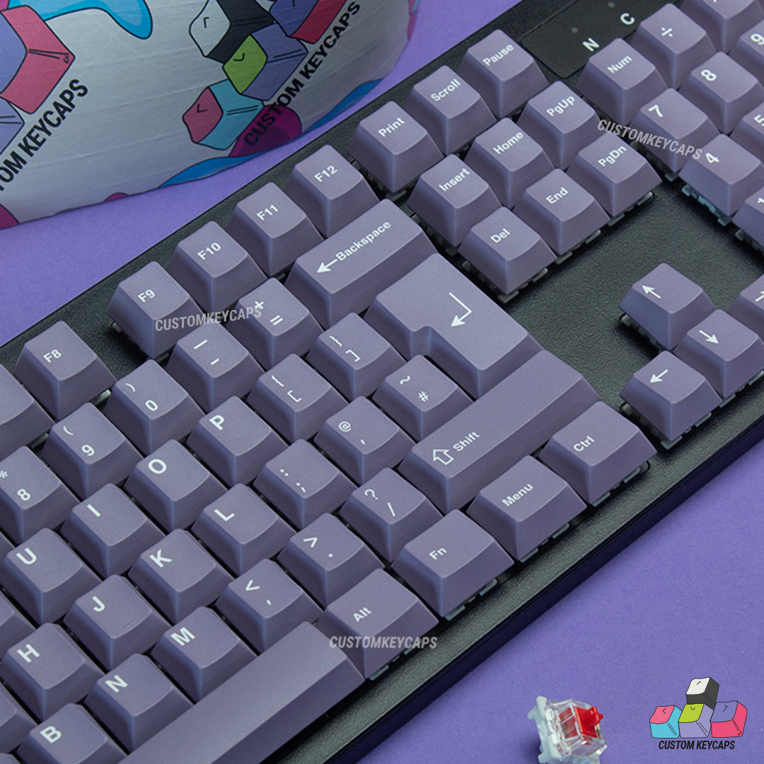 ISOUK // Purple Keycaps