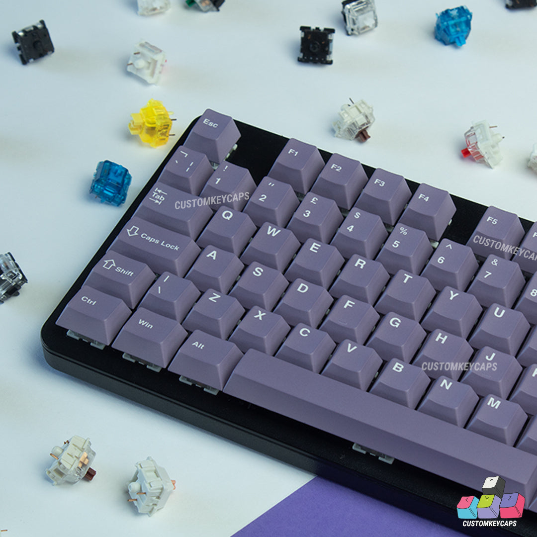 ISOUK // Purple Keycaps
