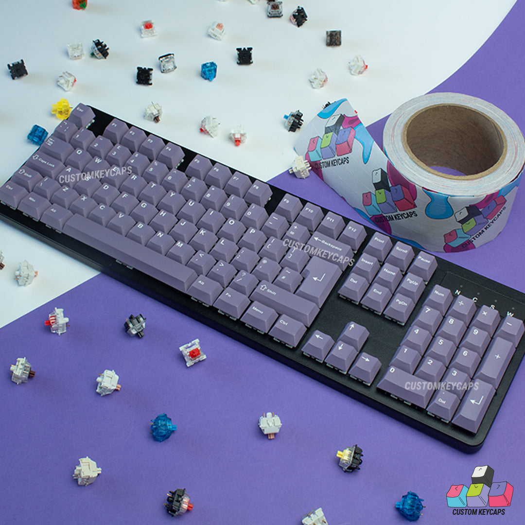 ISOUK // Purple Keycaps