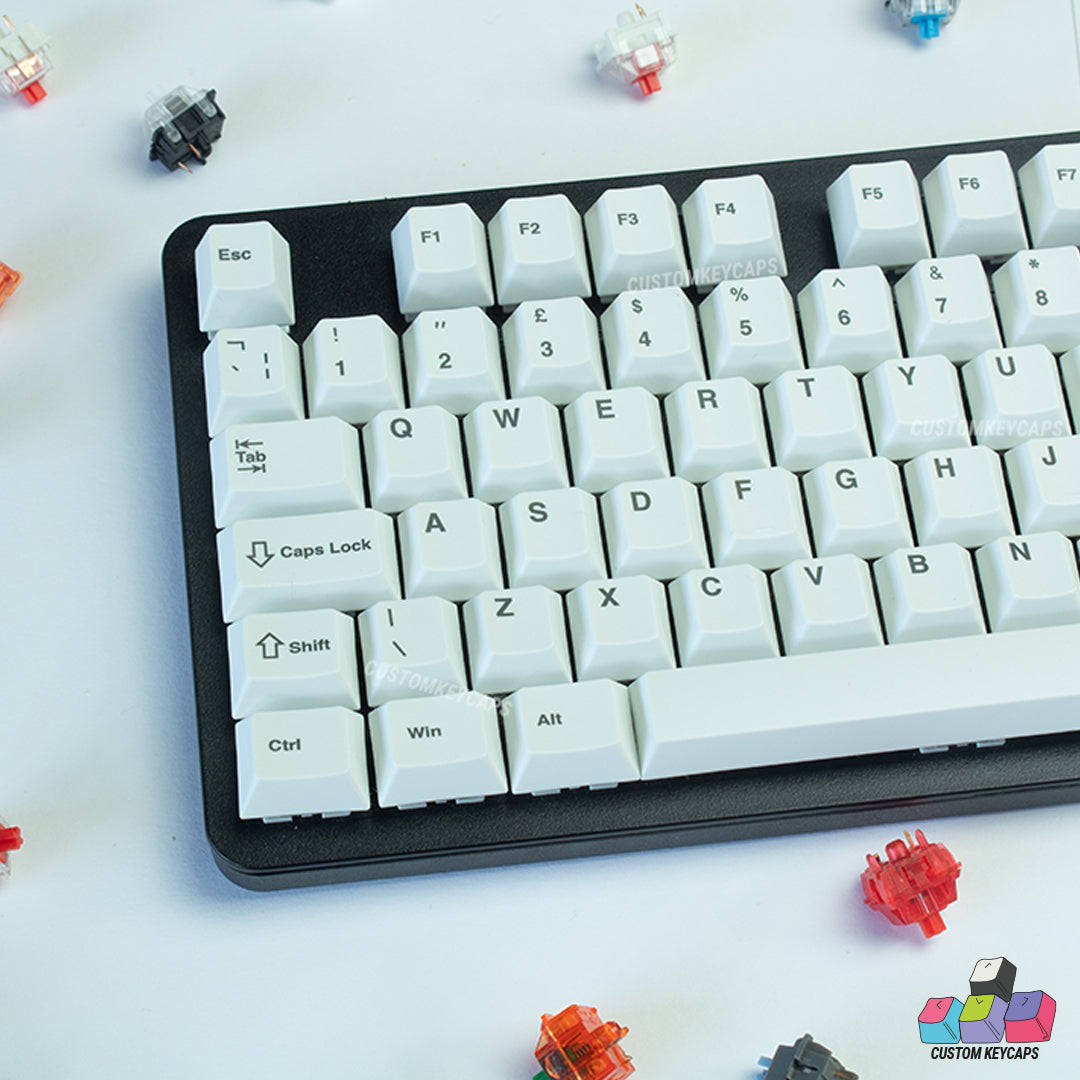 ISOUK // White Keycaps