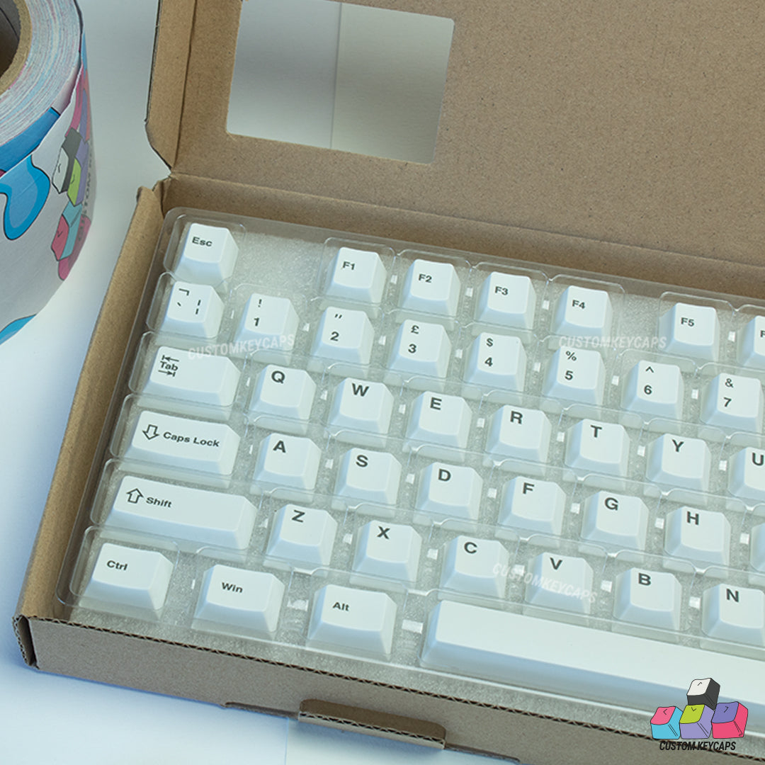 ISOUK // White Keycaps