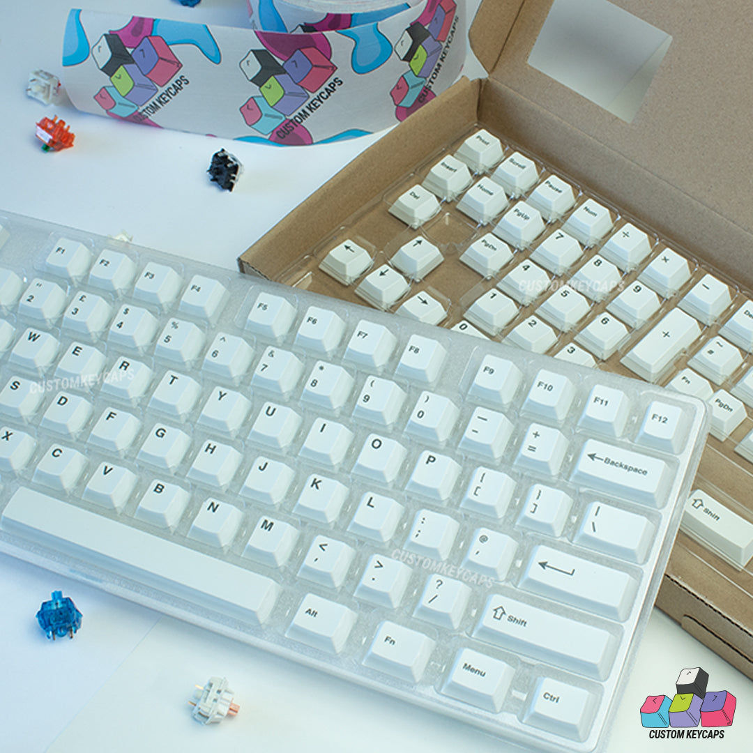 ISOUK // White Keycaps