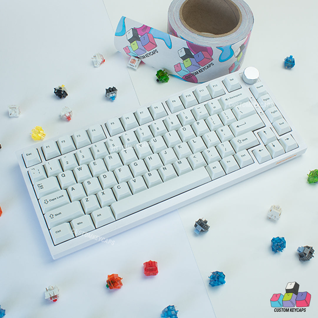 ISOUK // White Keycaps