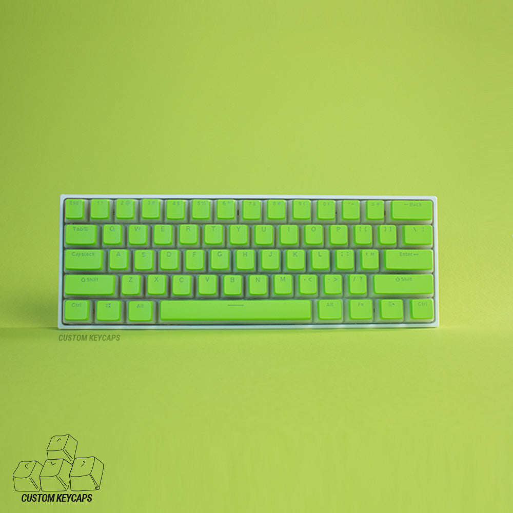 Light Green Pudding Keycaps