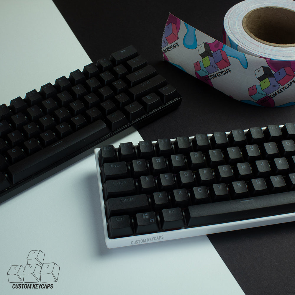 Black PBT Keycaps