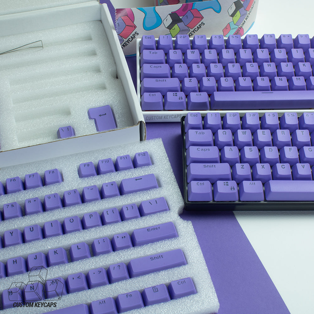 Purple PBT Keycaps