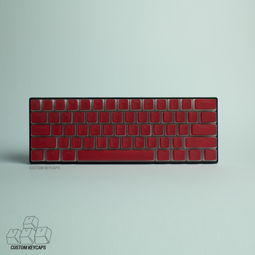 Red Pudding Keycaps