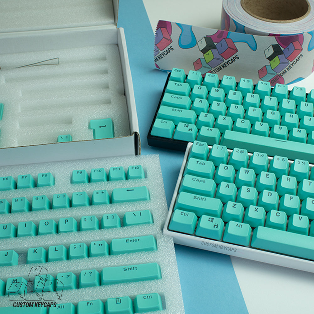 Cyan PBT Keycaps