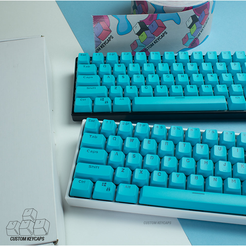 Light Blue PBT Keycaps