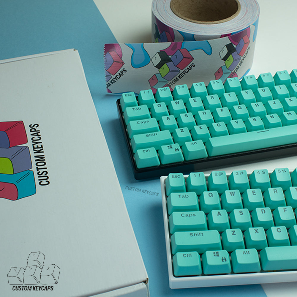 Cyan PBT Keycaps