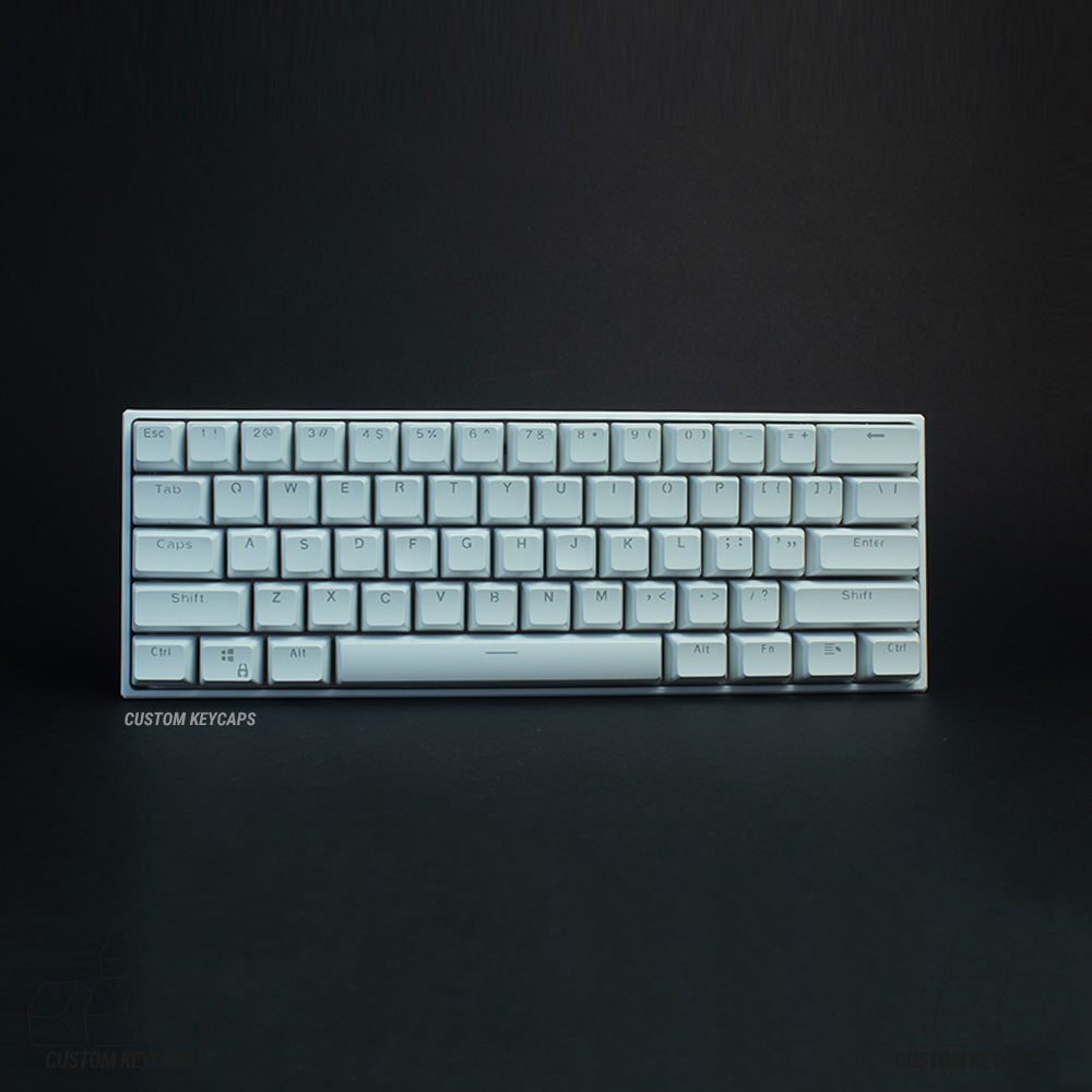 White SA Profile Keycaps