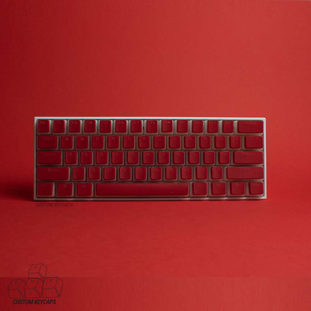 Red Pudding Keycaps