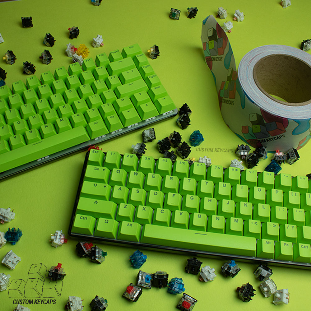 KL Light green – Custom Keycaps UK