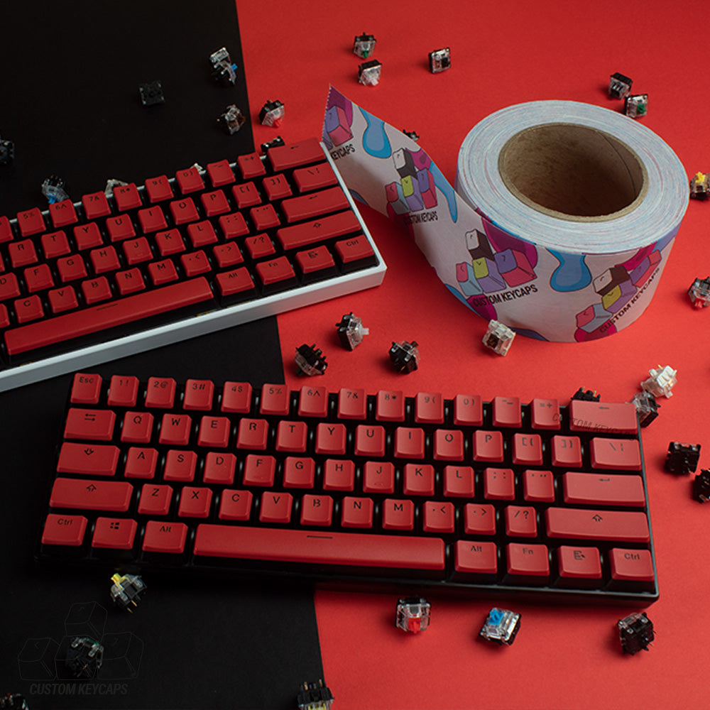Red Tops Pudding Keycaps