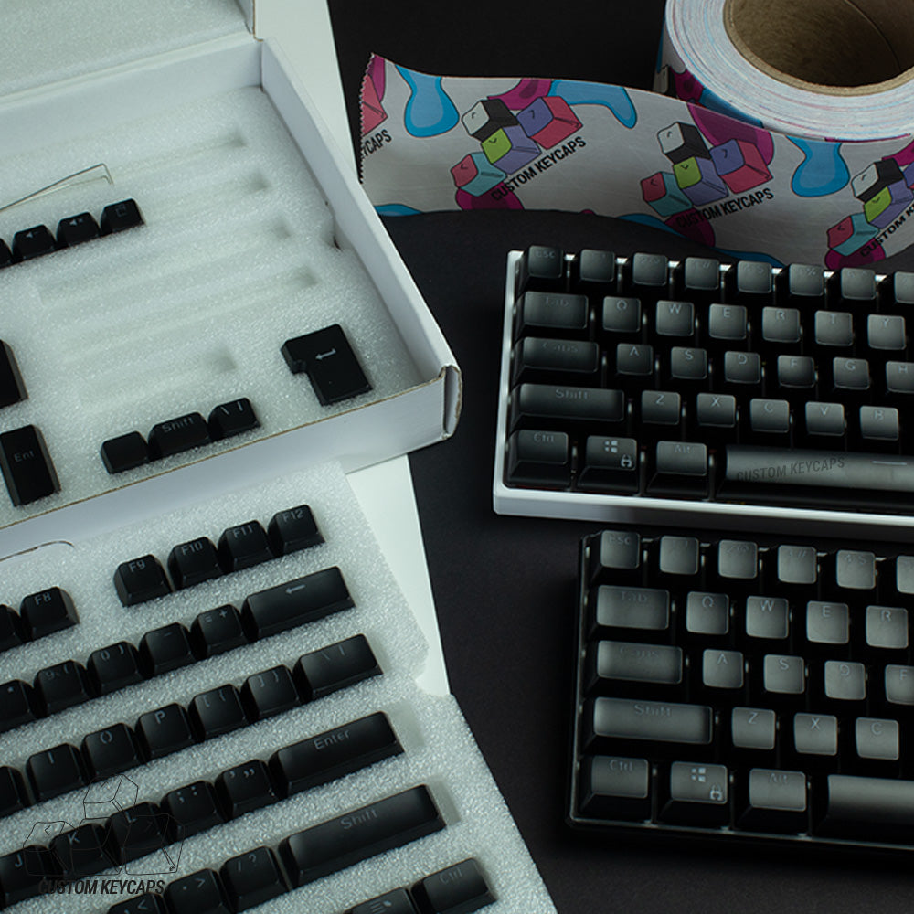 Black SA Profile Keycaps – Custom Keycaps UK